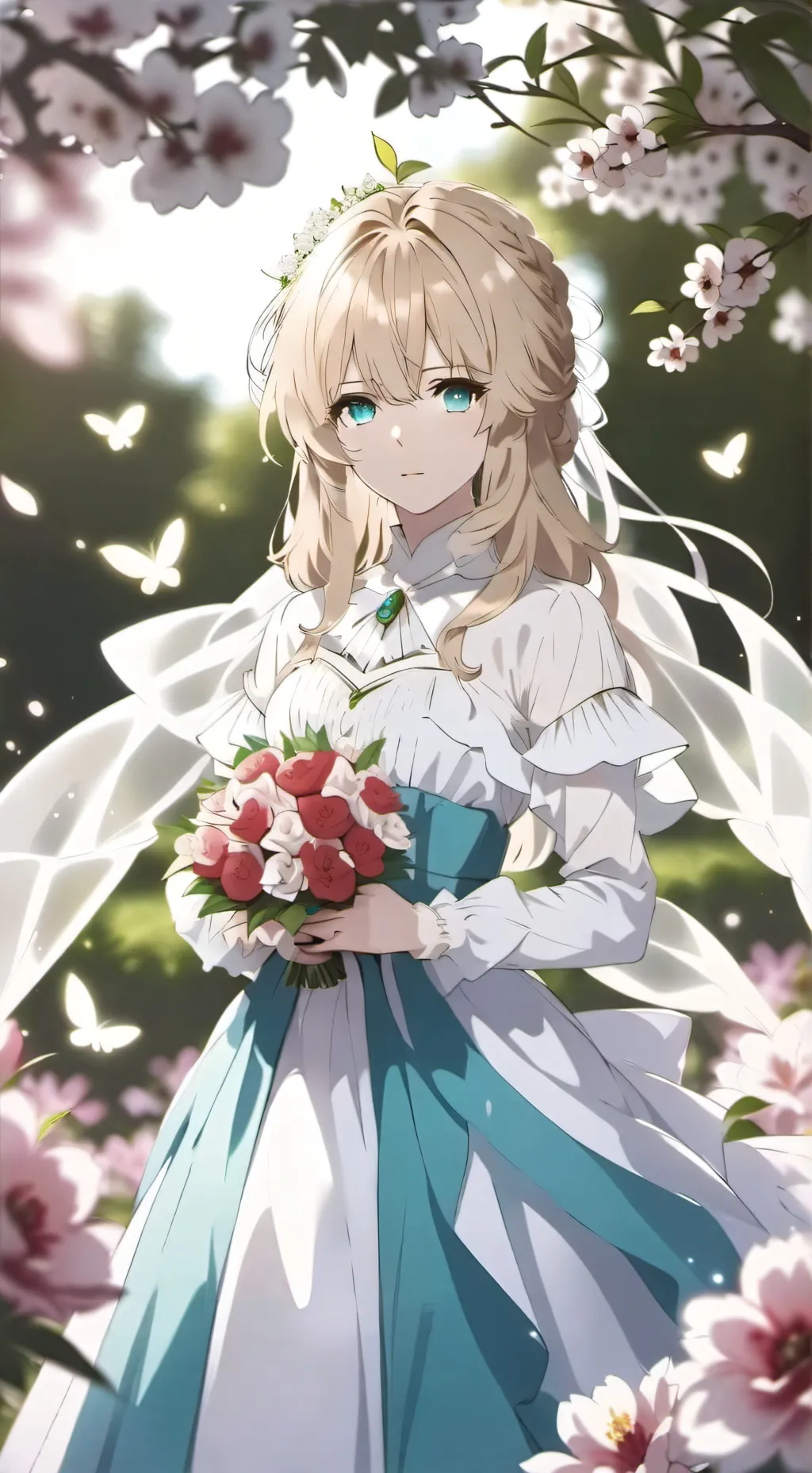 ai character: KNY WEDDING! background