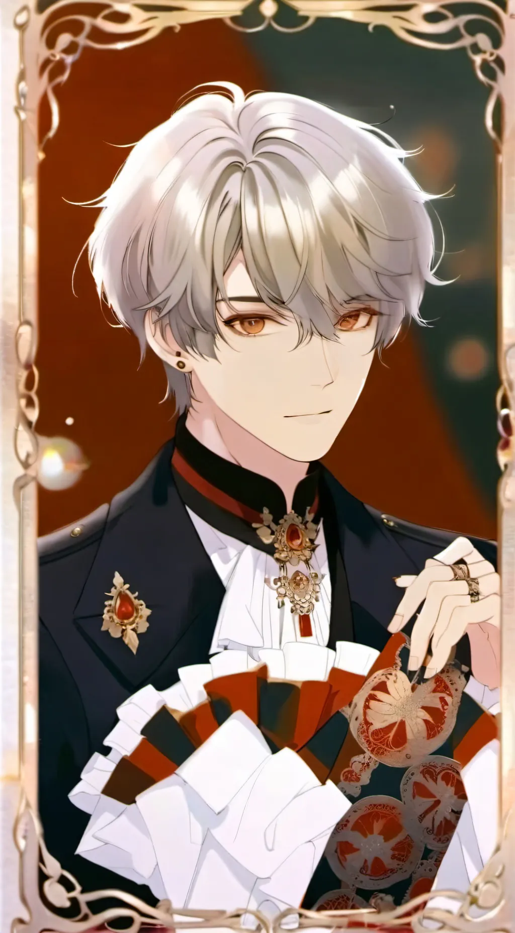 ai character: Esteban y t/n background