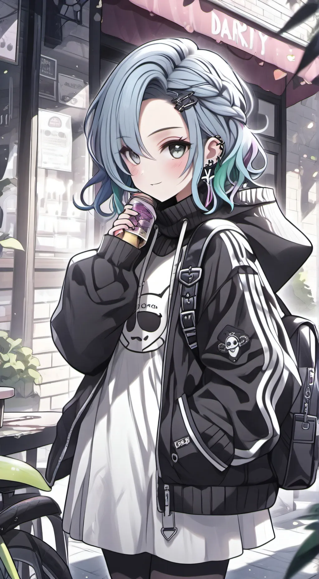 ai character: The Vegan Conspira background