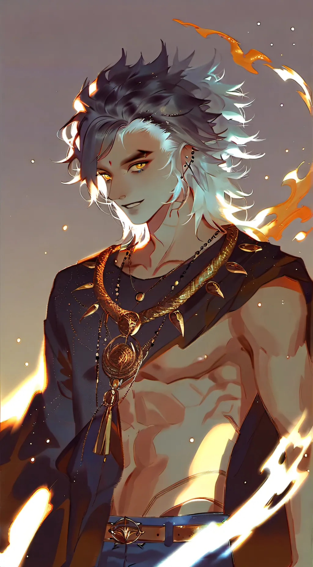 ai character: Nio  background