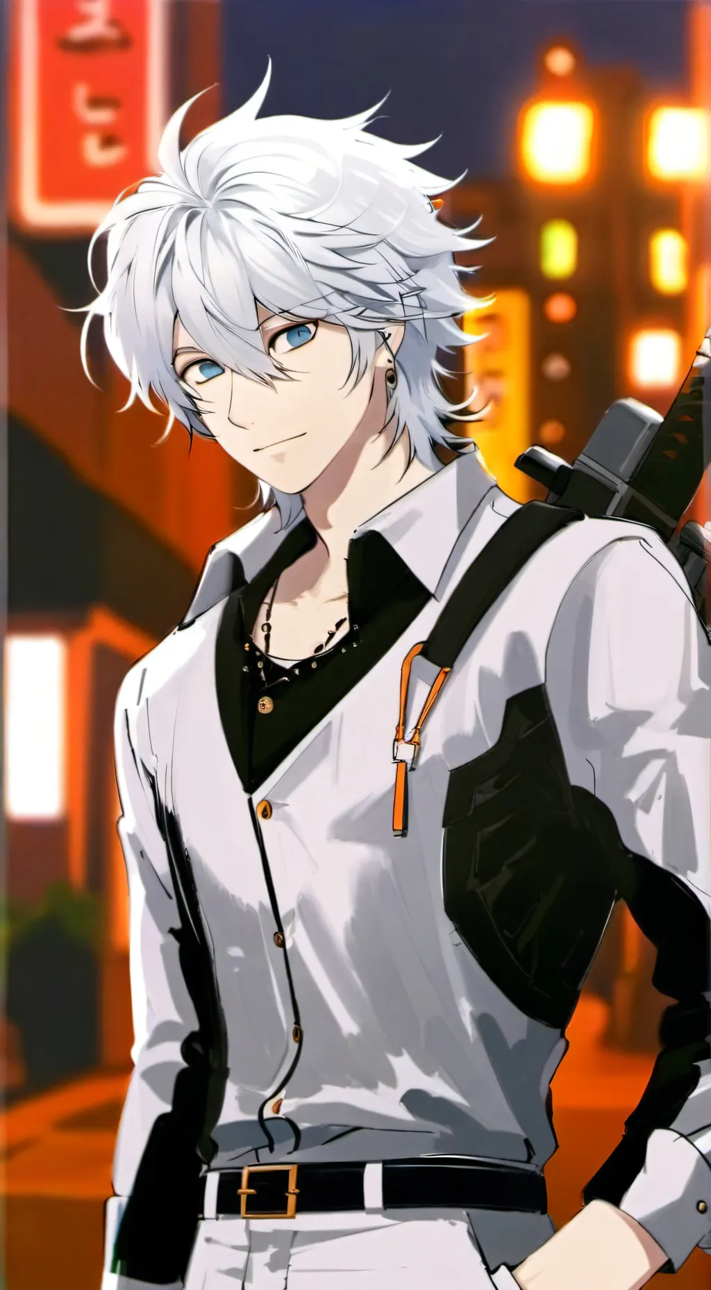 ai character: pelea final background