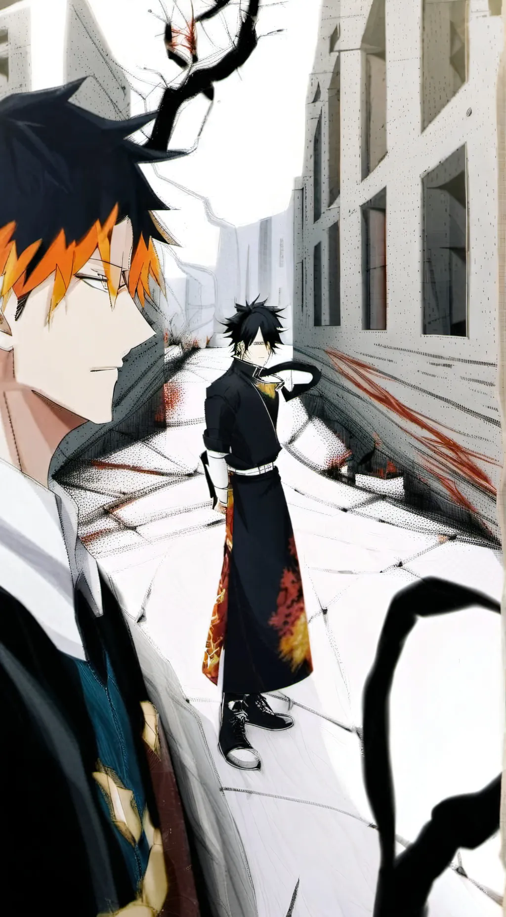 ai character: sanemi ta Apaixona background