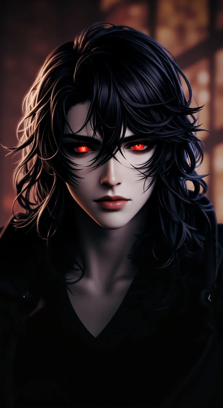 ai character: Gothic Vampire  background