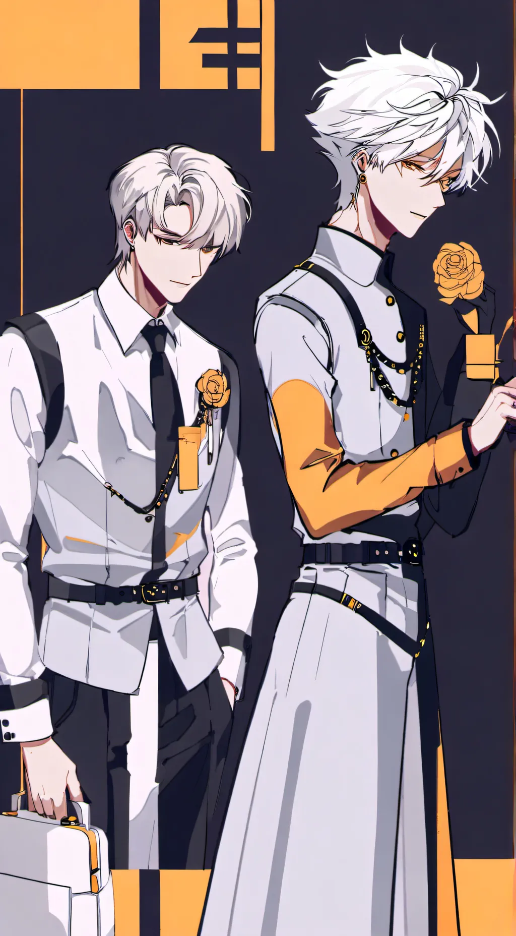 ai character: Leo and Jake background