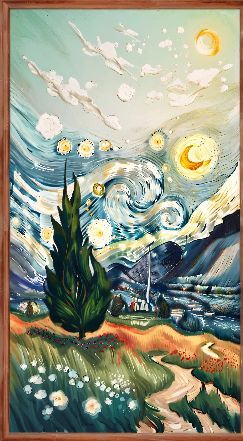 ai character: Man background