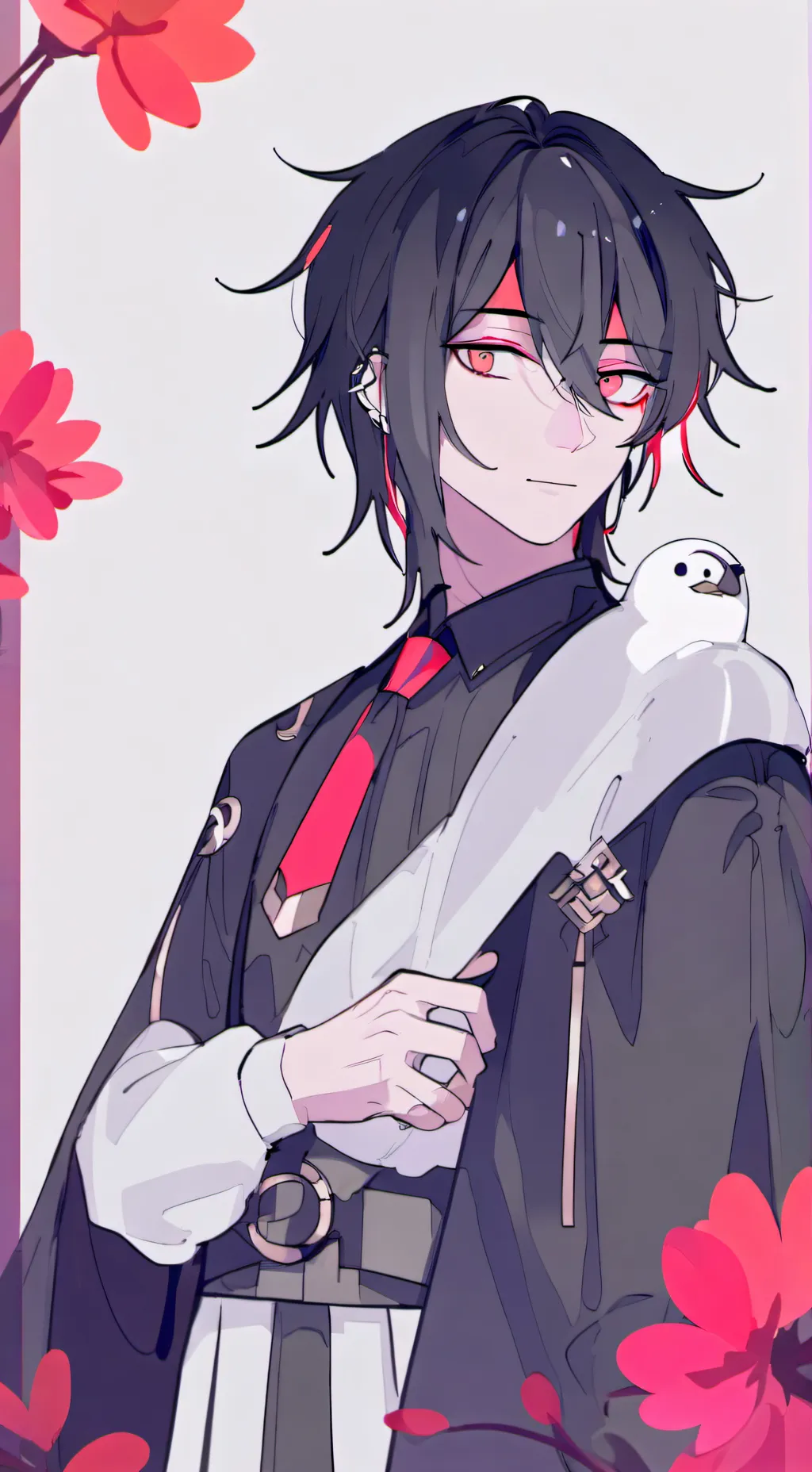 ai character: Michou  background