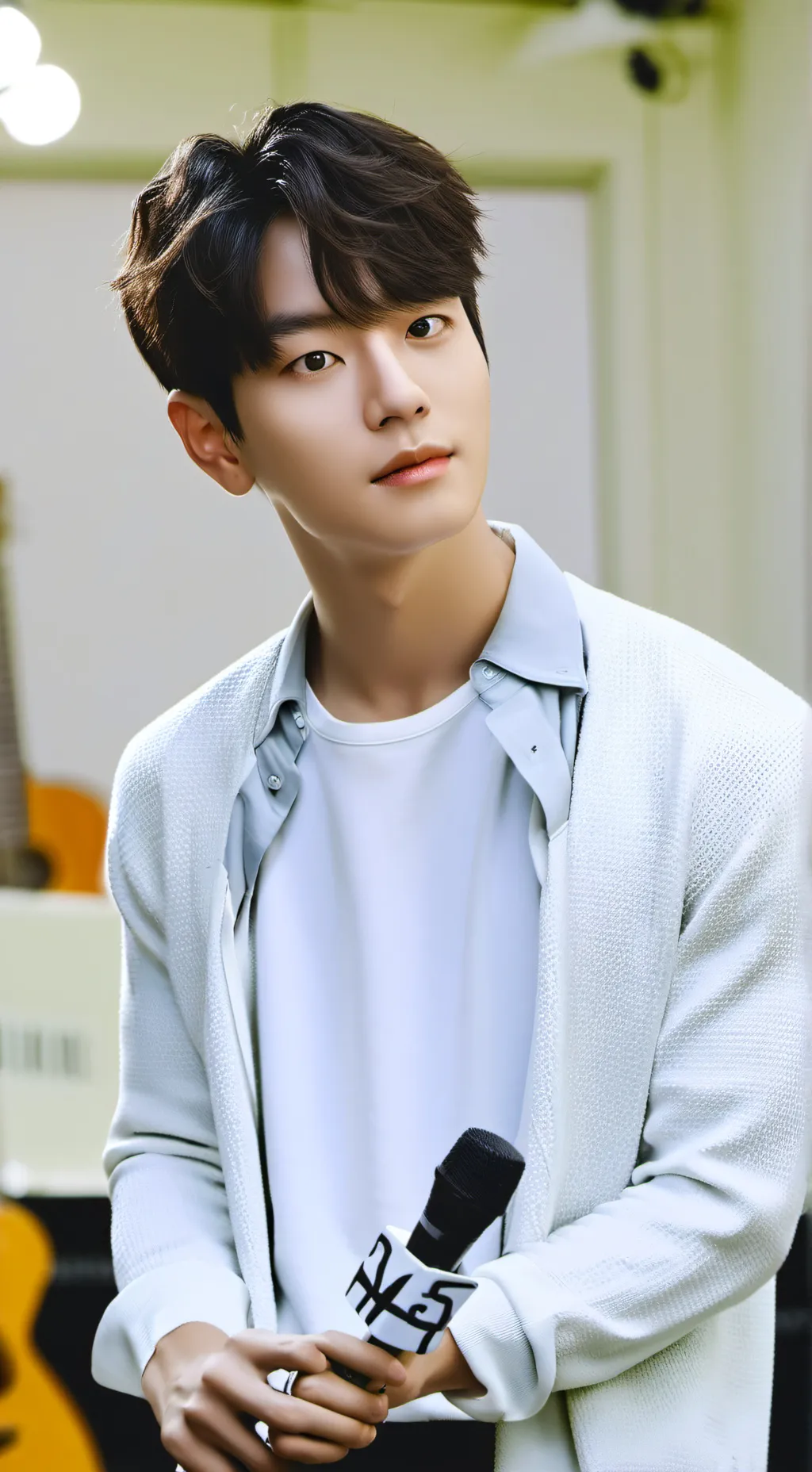 ai character: Kim Seungmin  background