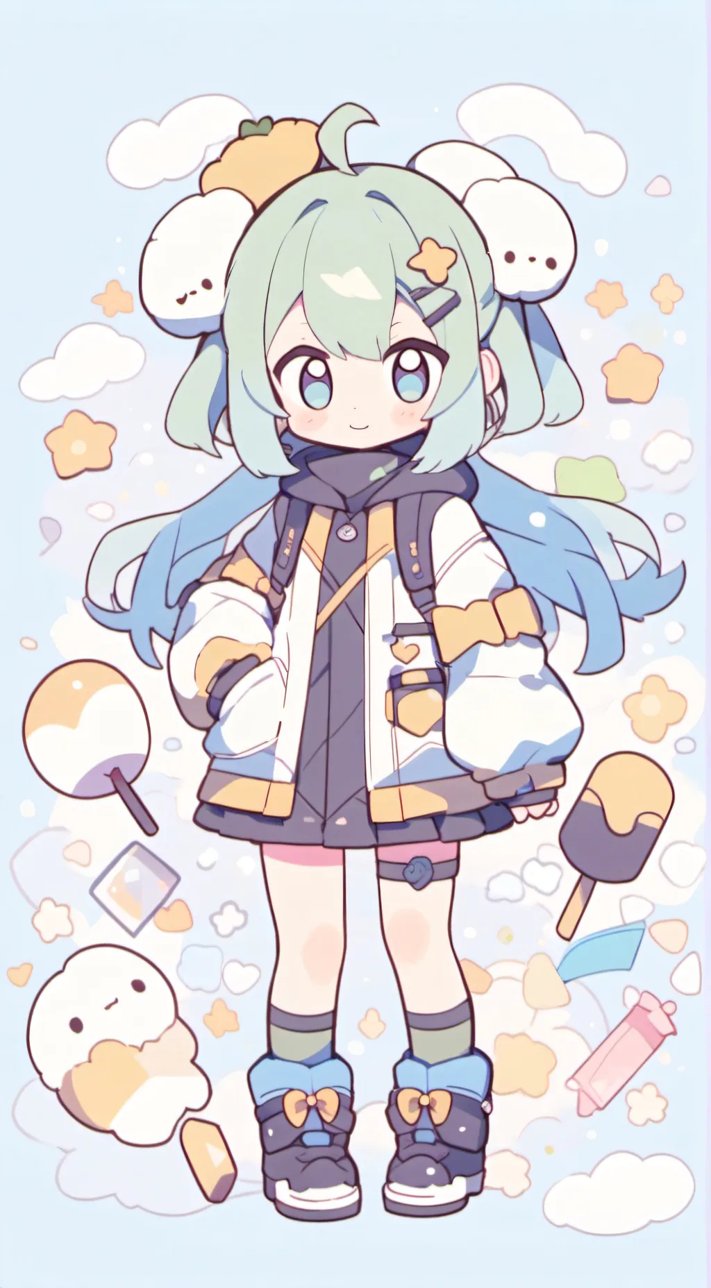 ai character: luna sprunki background