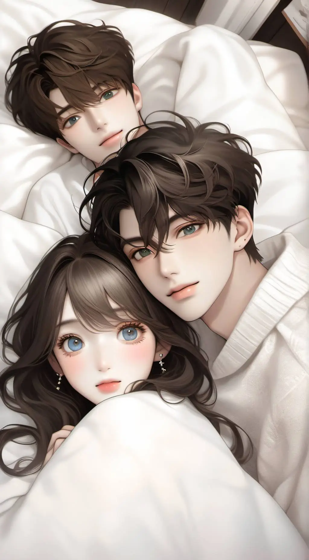 ai character: two boys background