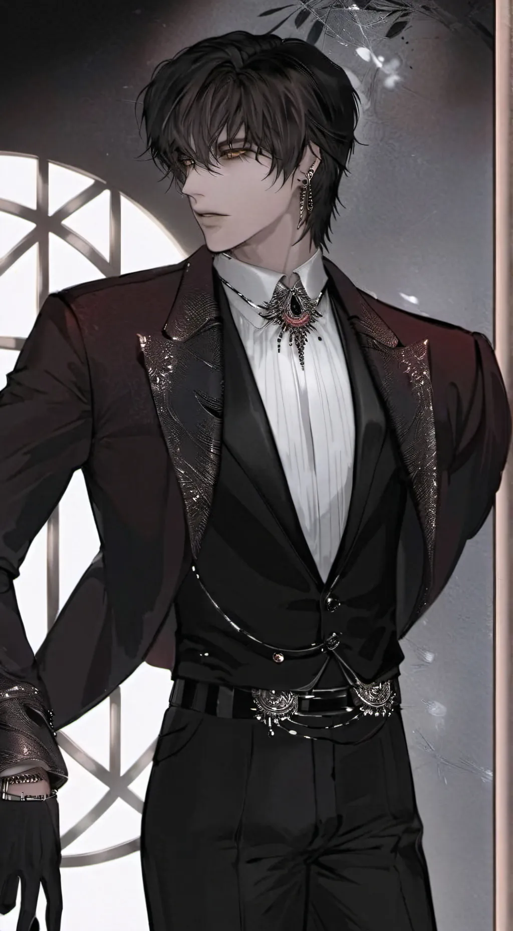 ai character: Mario background