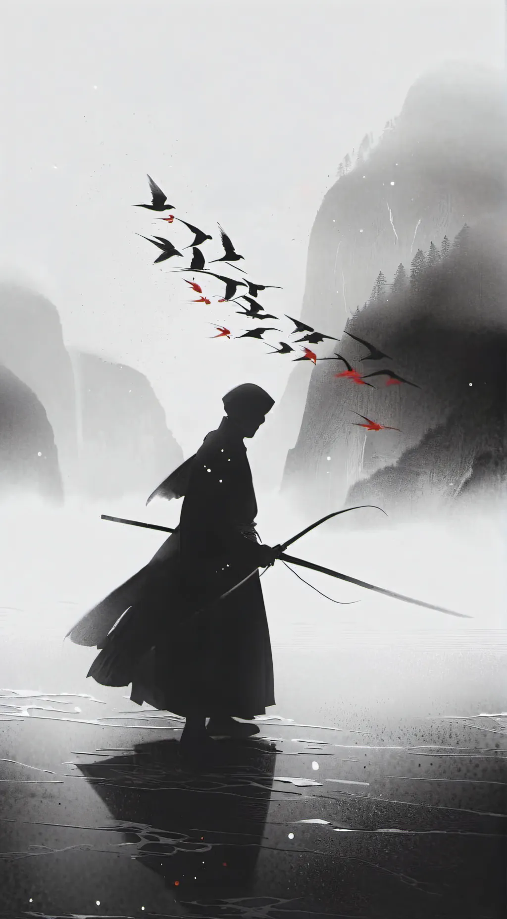 ai character: Ниндзя  background