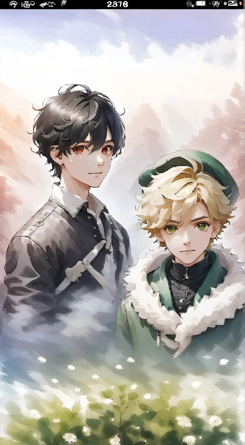 ai character: Lloyd x brad background