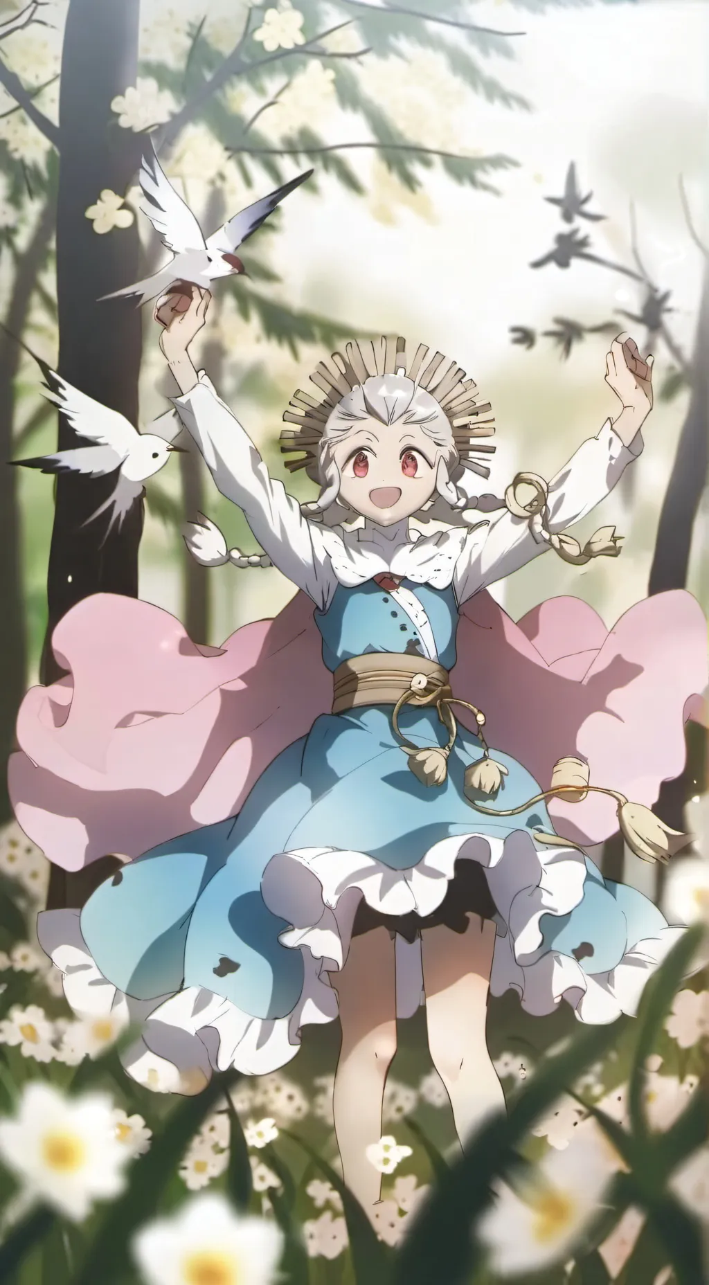 ai character: mine! :3 background