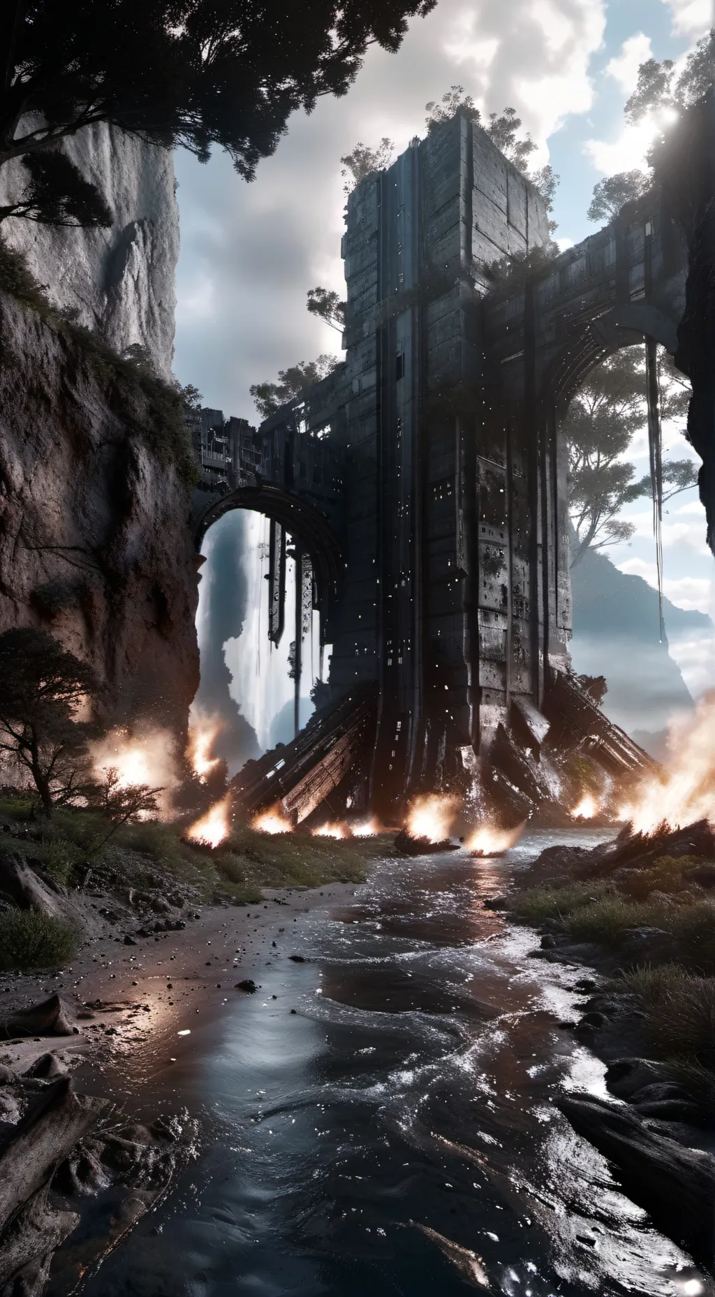 ai character: Blind dogday background