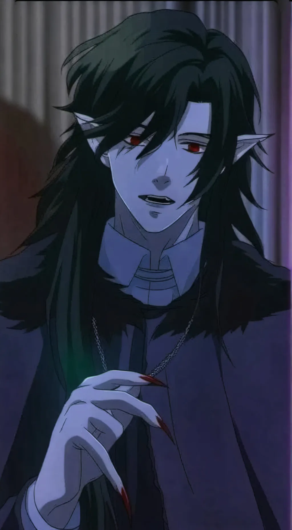 ai character: Vampire x Hunter background