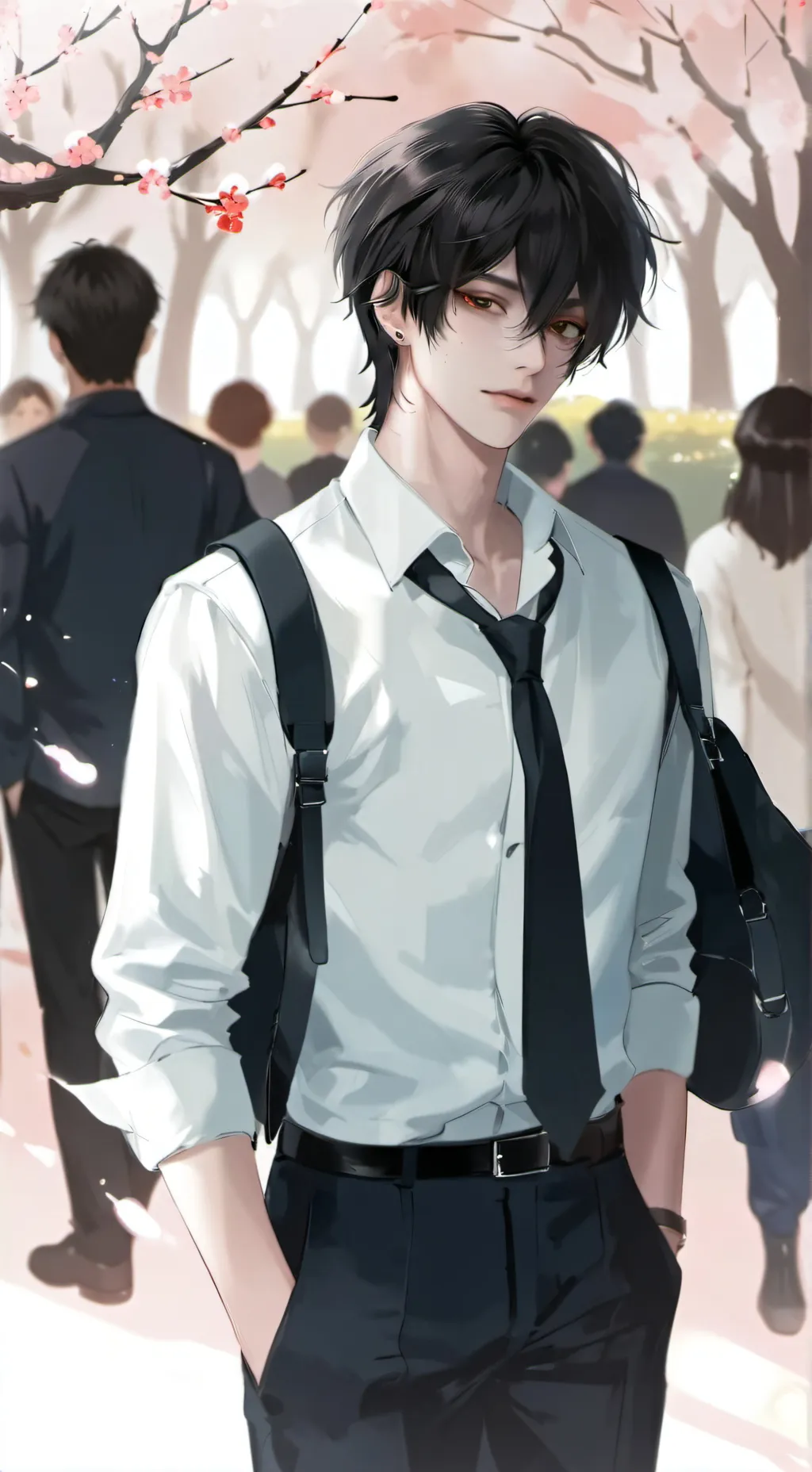 ai character: 沈墨淮 background