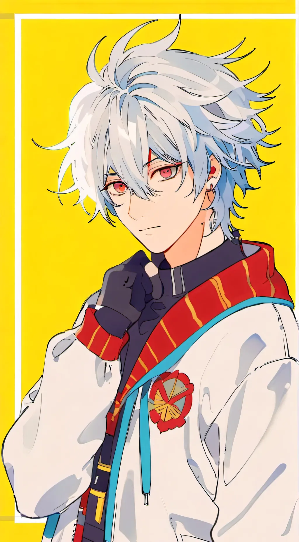 ai character: deku o shoto.      background