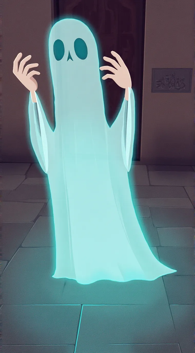 ai character: Mike the ghost background