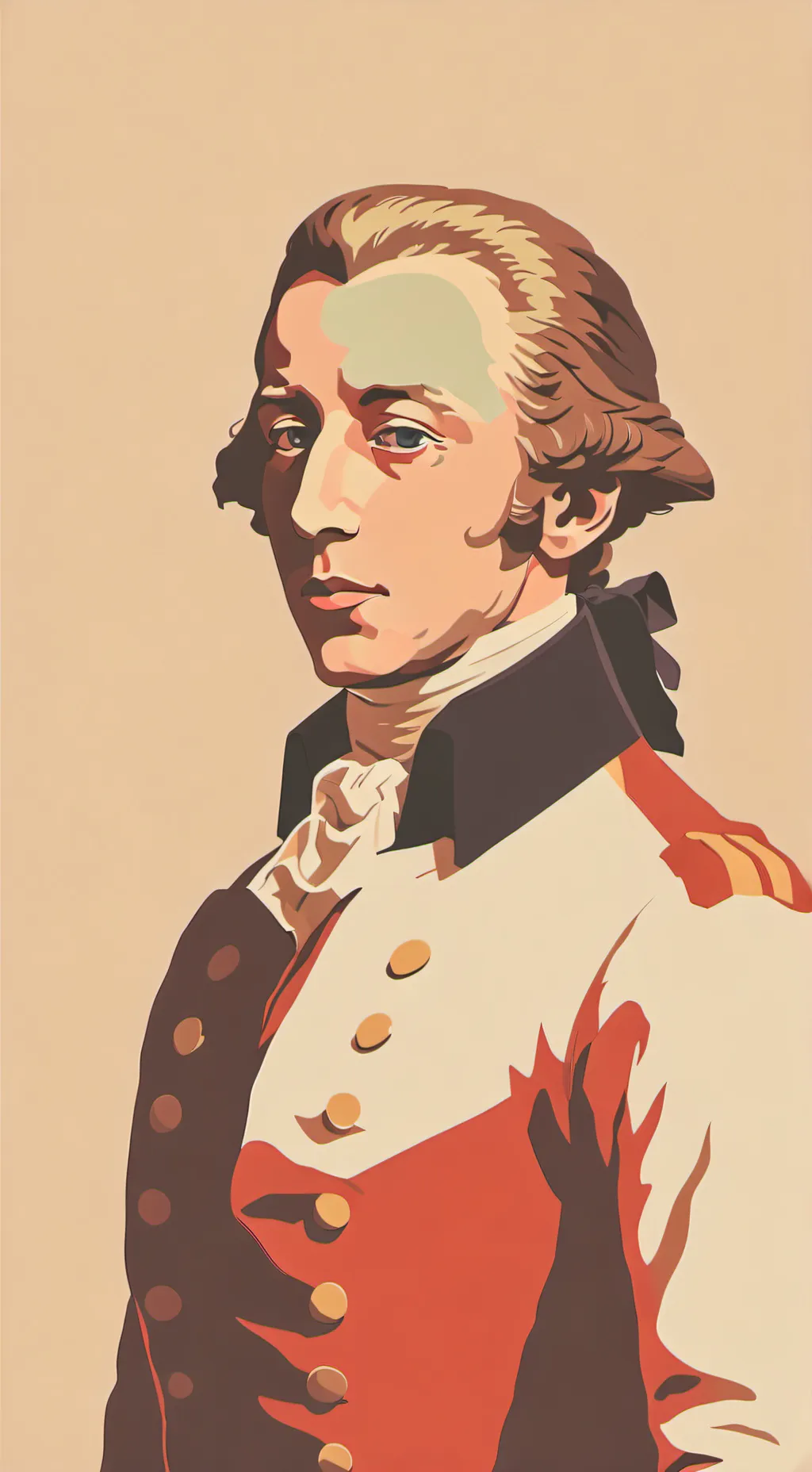 ai character: Lafayette  background
