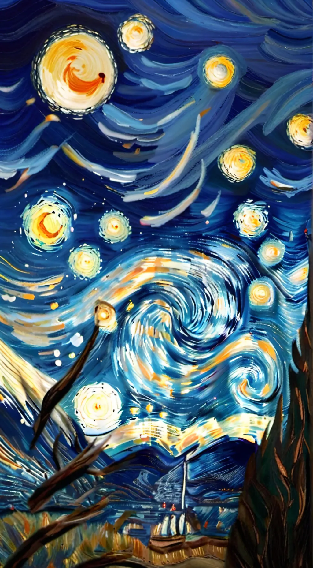 ai character: sleep over  background