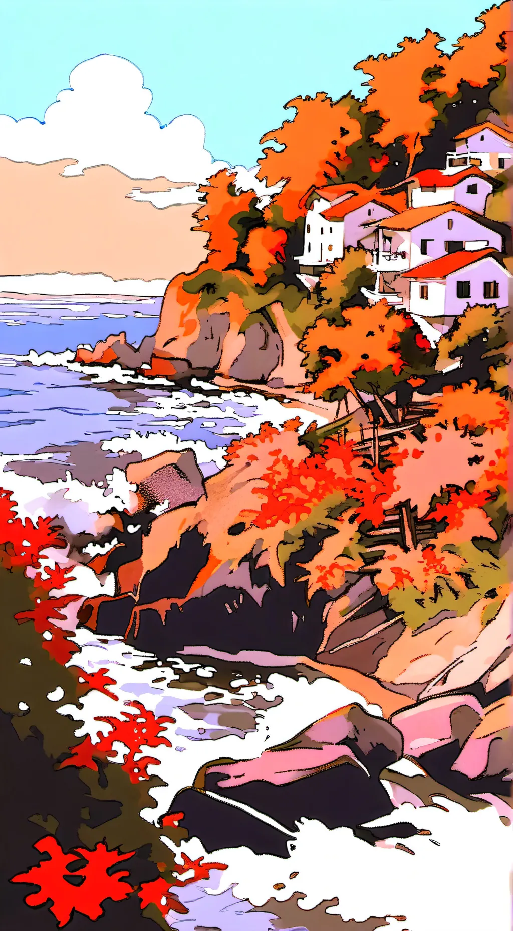 ai character: TADC - Beach background