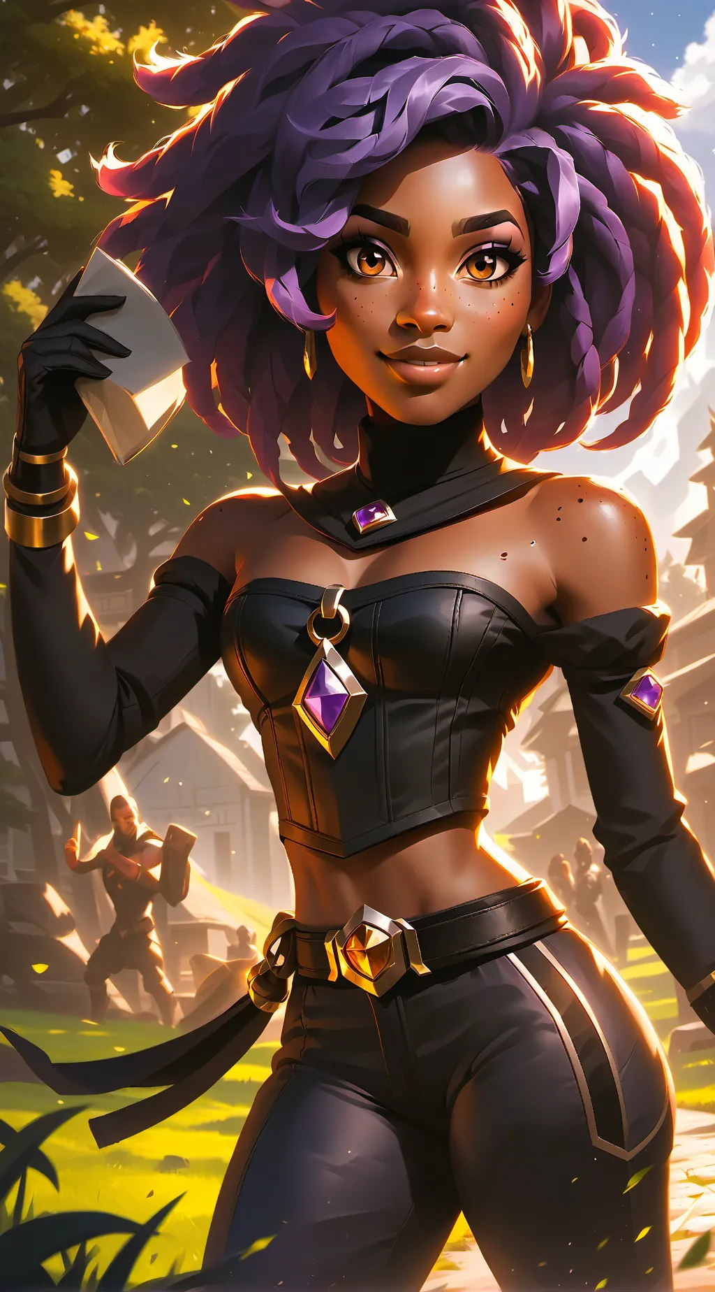 ai character: Rin Asakura background