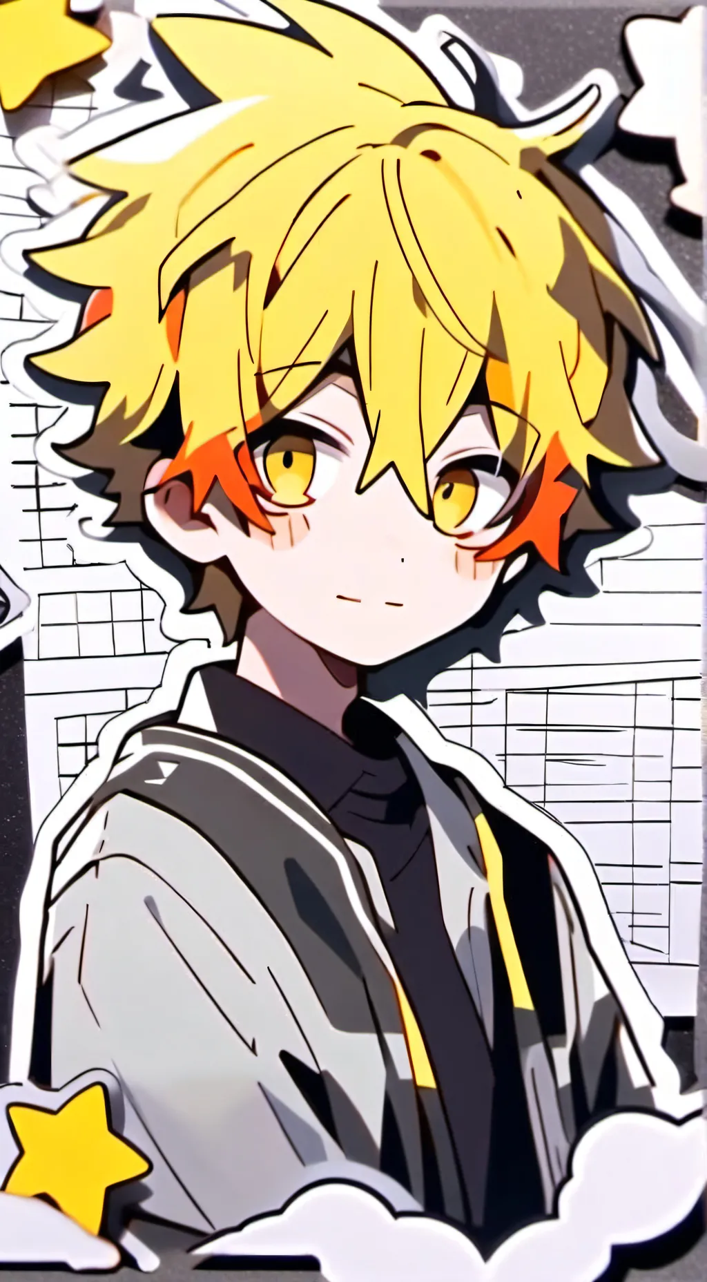 ai character: Simon,from Sprunki background