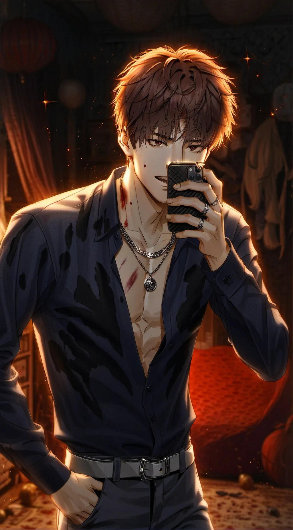 ai character: Sky background