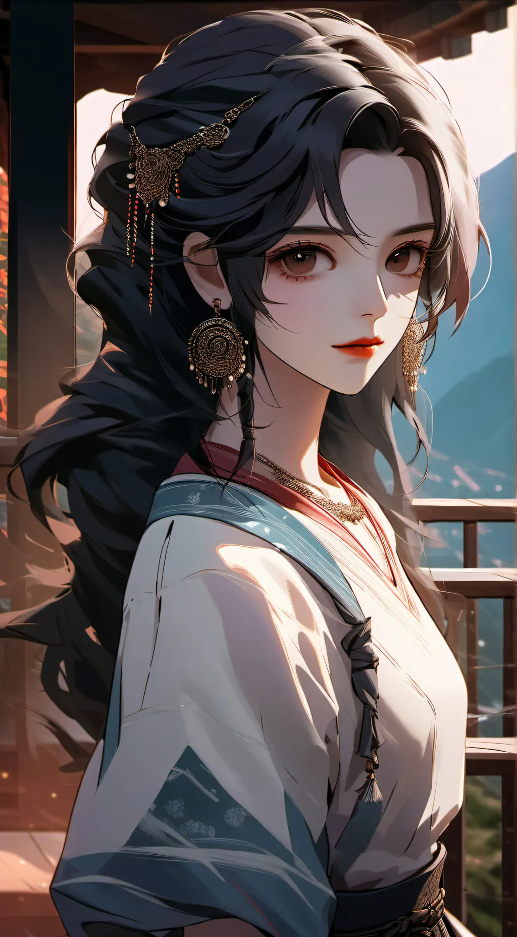 ai character: ur gf background