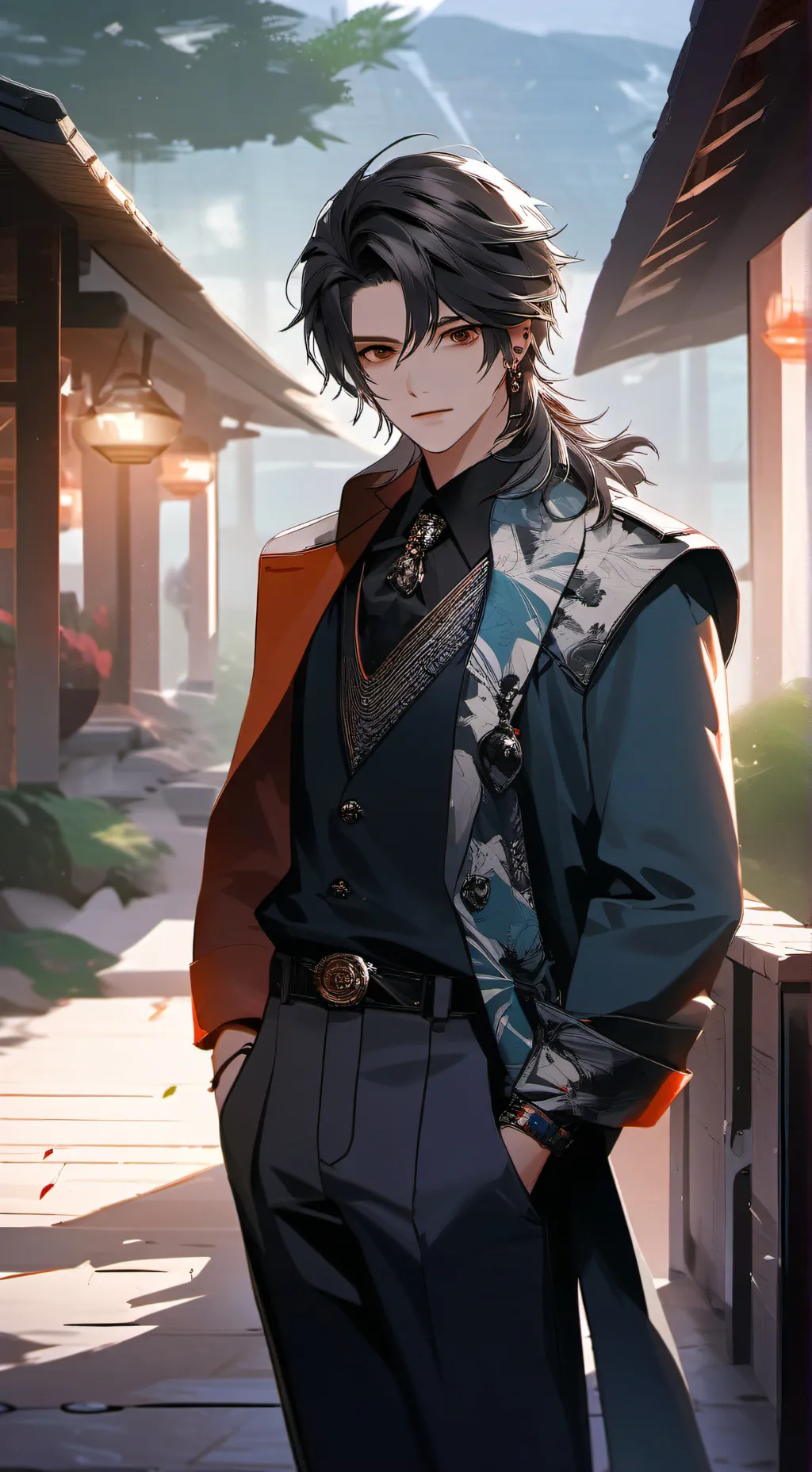 ai character: soan background