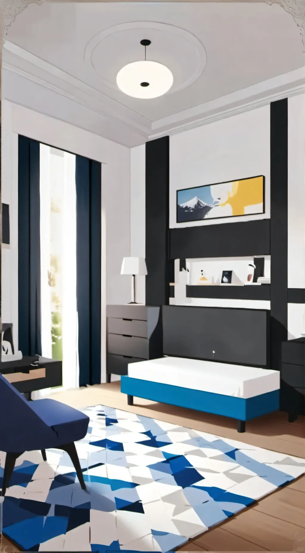 ai character: estas con catnap  background