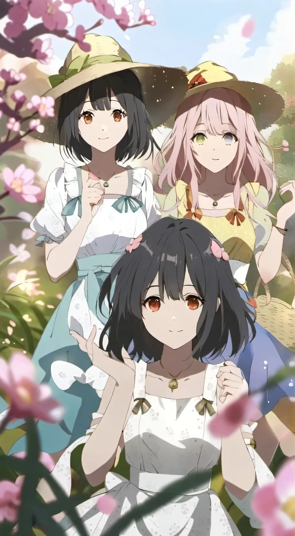 ai character: amigas background