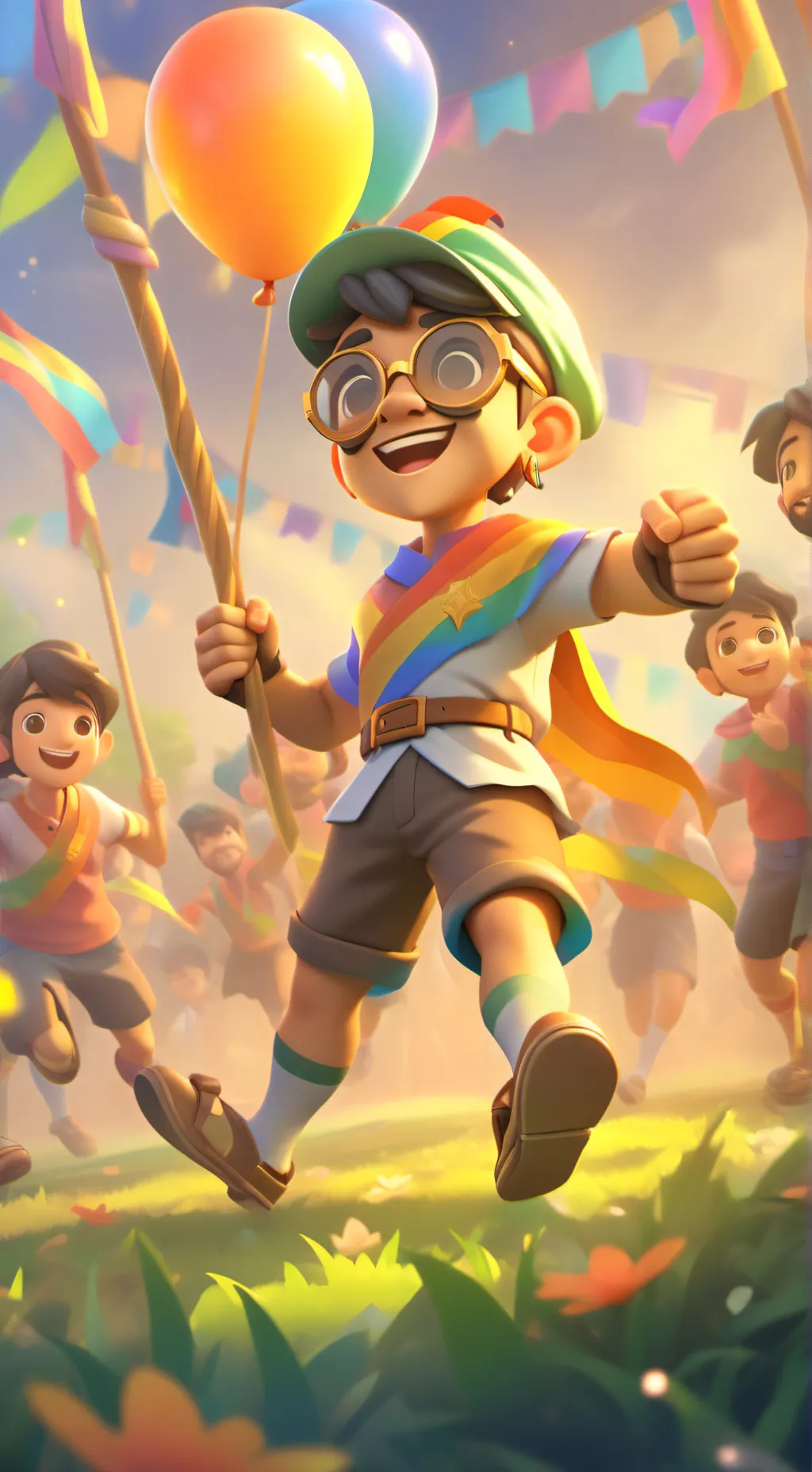 ai character: gej tester background