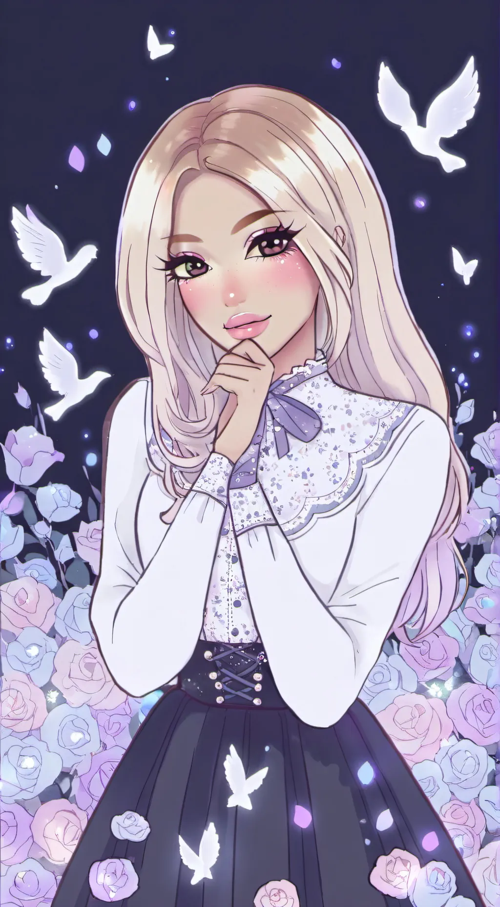 ai character: Sabrina  background