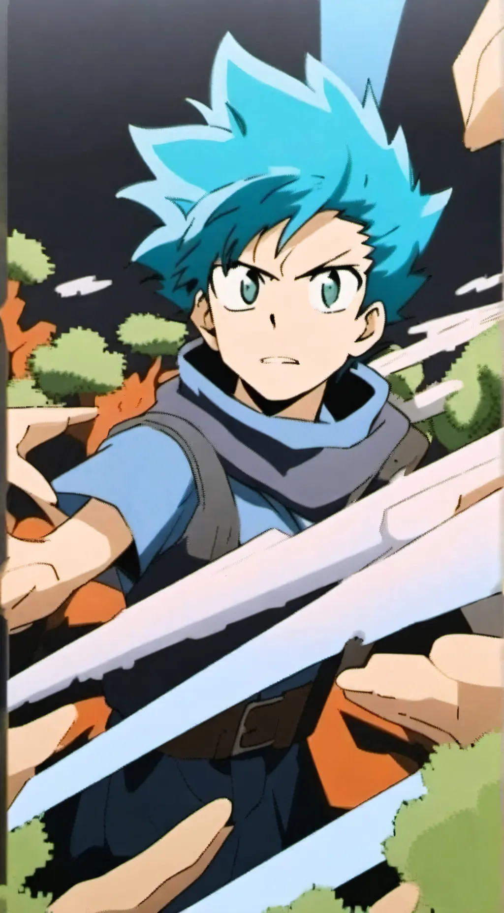 ai character: mha beatbox  background