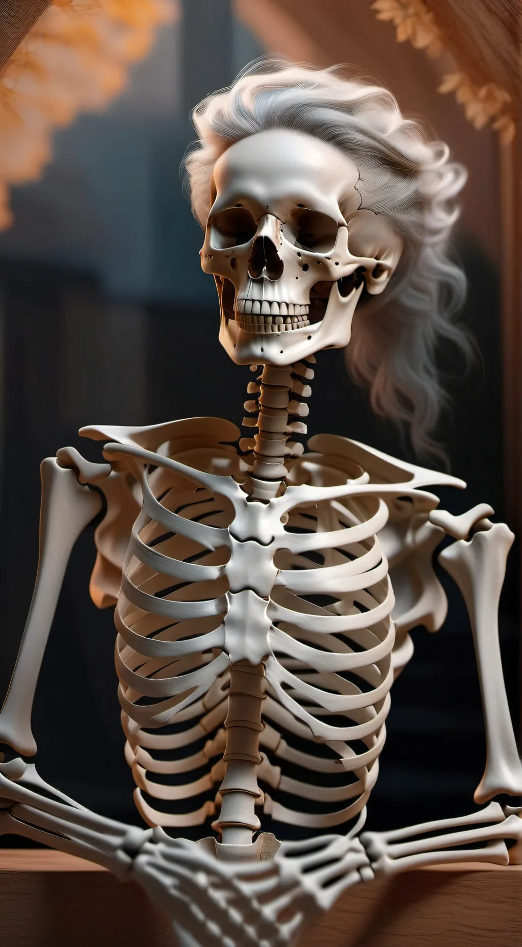 ai character: Bones (the show) background