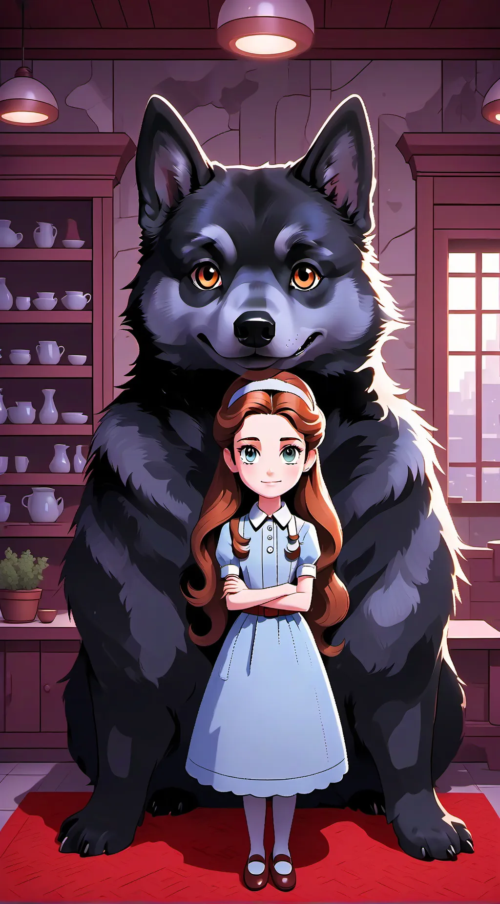 ai character: Anne background