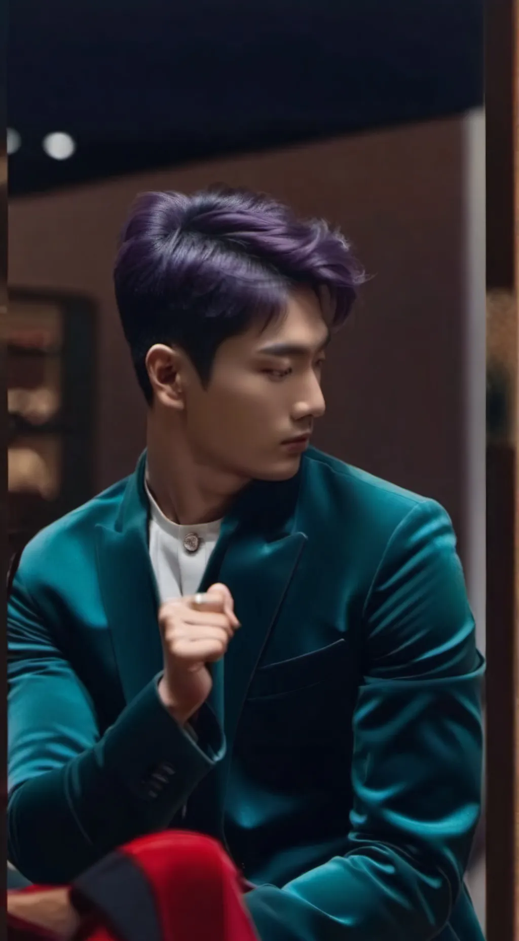 ai character: myunggi x thanos  background