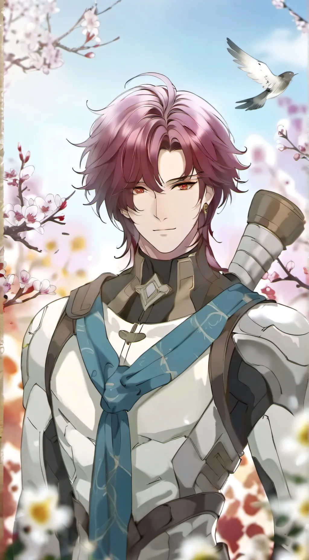 ai character: AMATSU  background