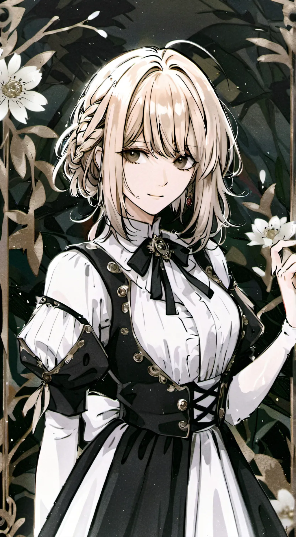 ai character: novia background