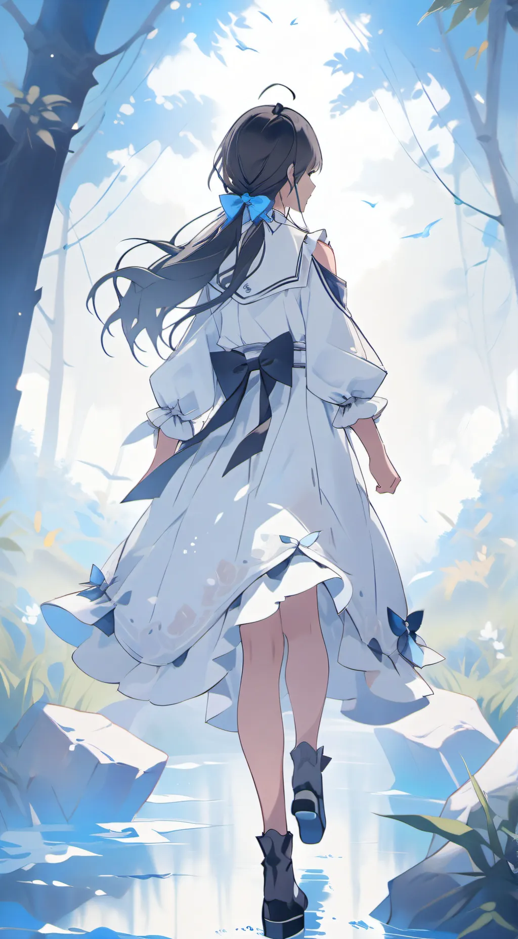 ai character: Fantasyland background