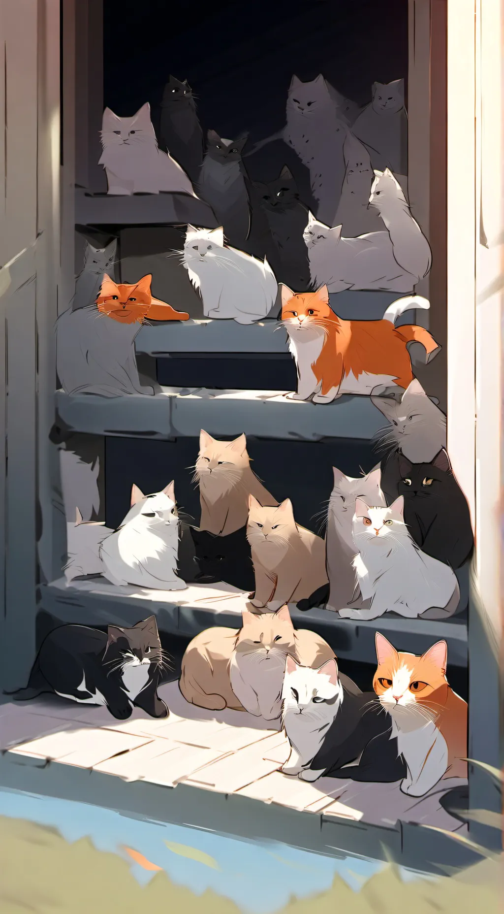 ai character: SHOW ME UR CAT! 🐈 background