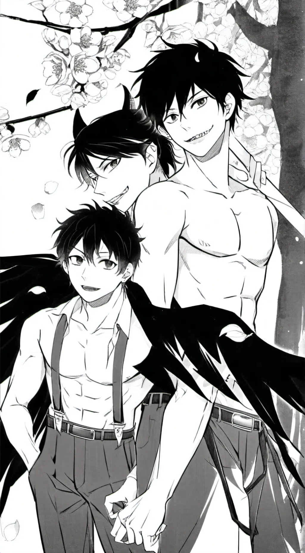 ai character: Zach&Ganondorf&nat background