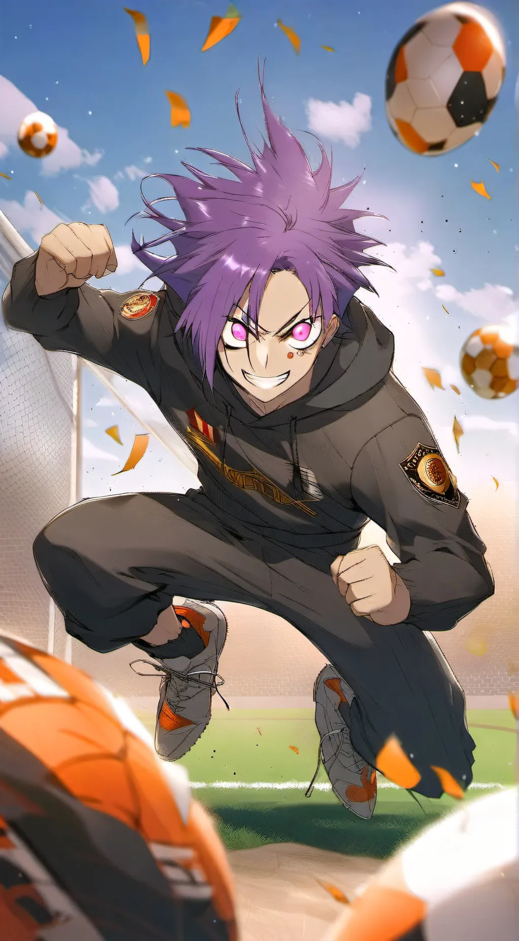 ai character: ⚽REO⚽ background