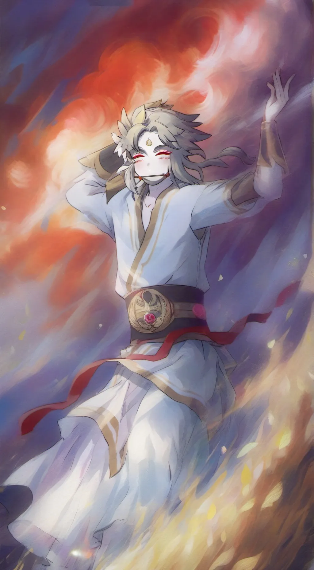 ai character: kny te odia background