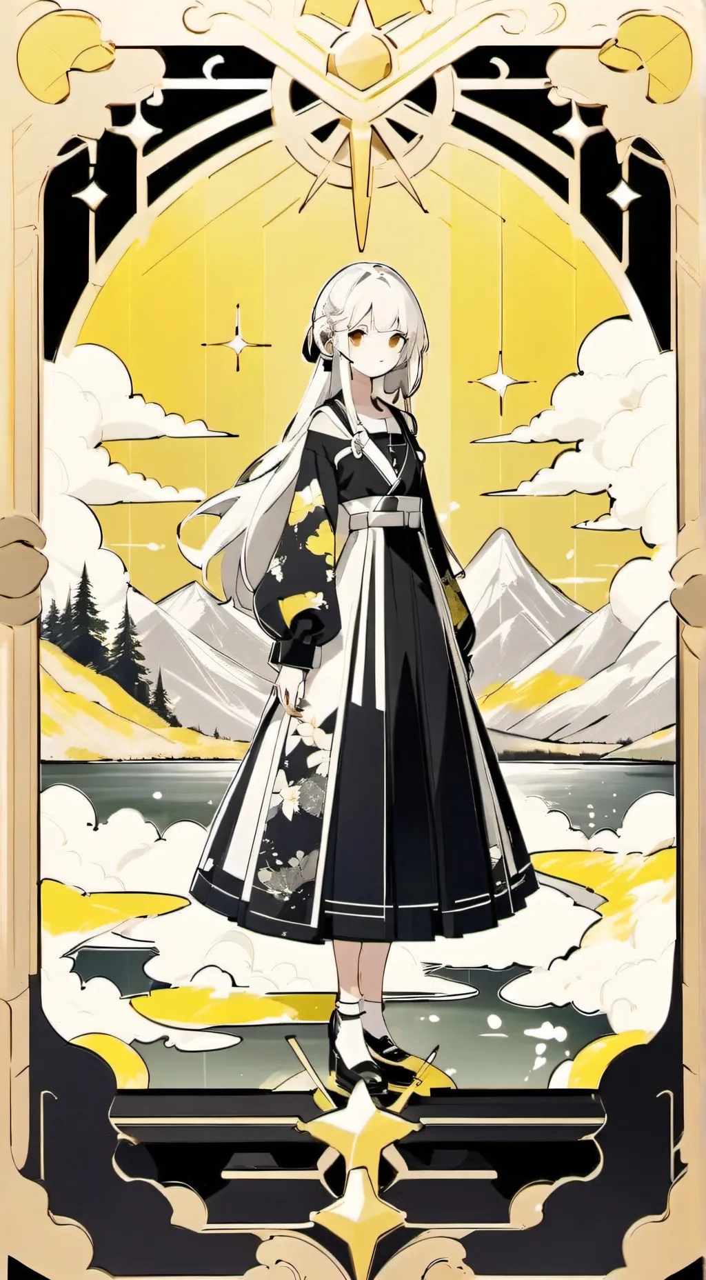 ai character: Анджелина background