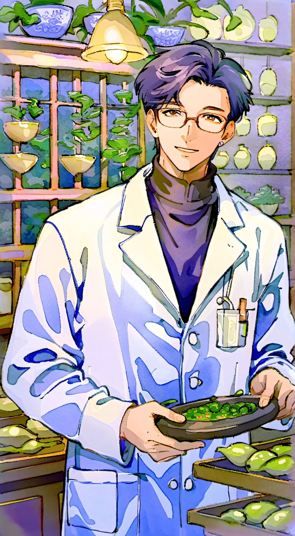 ai character: Alex background