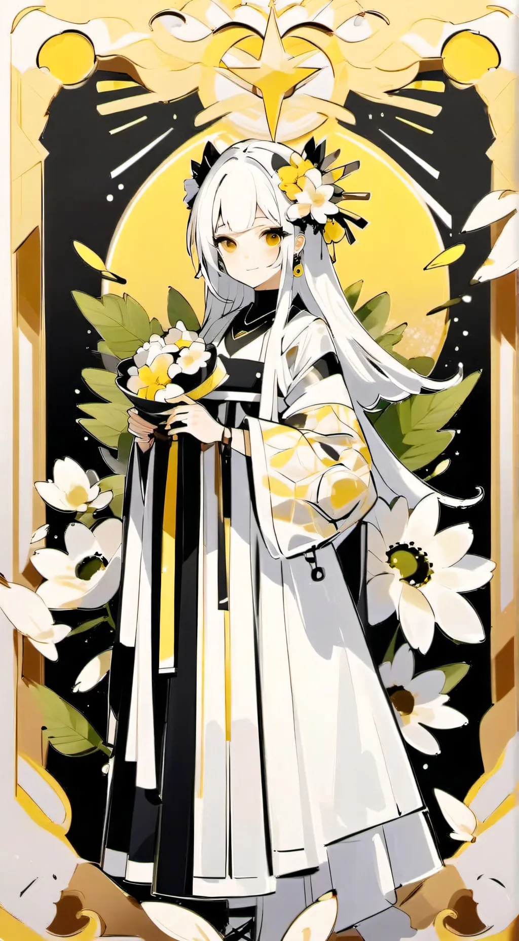 ai character: kny background