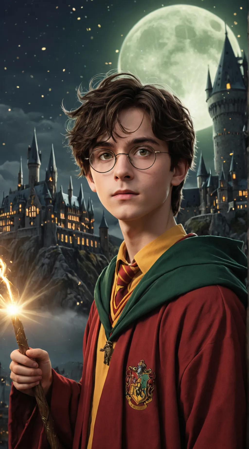 ai character: Harry Potter background