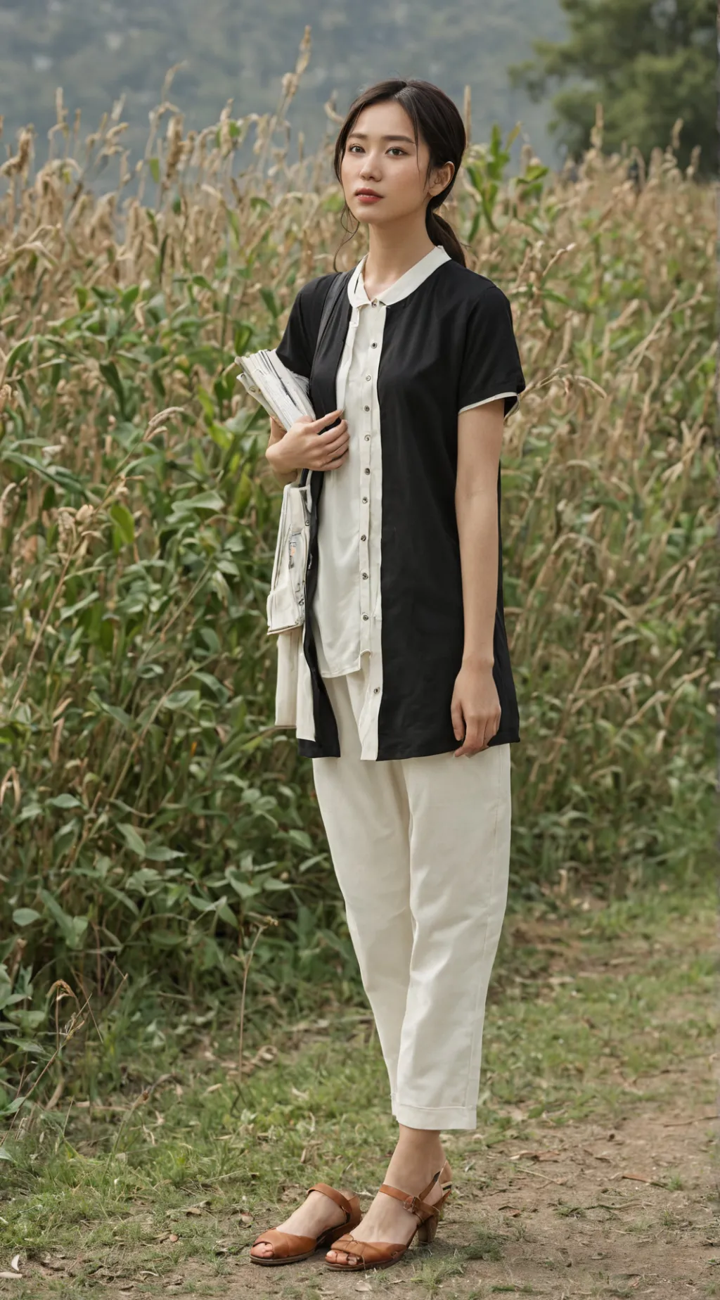 ai character: Mira background